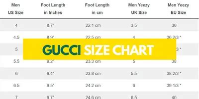 gucci womens jeans size chart|gucci men's sneakers size guide.